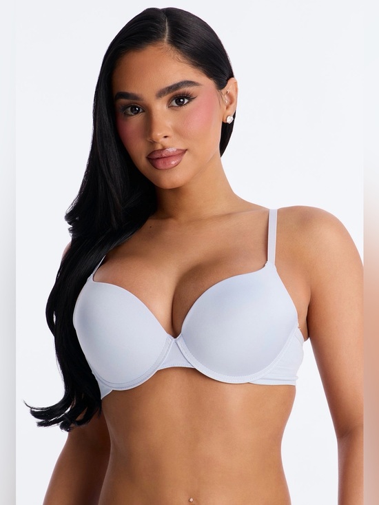 Other - Everyday Lightly Padded Flexible Cup Smoothing Back T-Shirt Bra - Gray